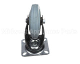 9040489 Fri-Jado Swivel Caster Black Fork Tire Size 125X3