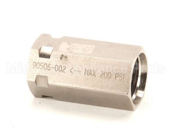 90506-002 Henny Penny Valve-Check Sae 12-41 Psi