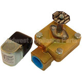 907658 Compatible Hobart Steam Solenoid Valve 120/240V 1"