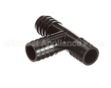 9091024-01 Ice O Matic Tee Barbed Plastic 5/8