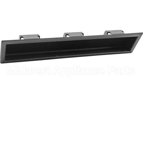 911102 Compatible Crescor Pull, Recesed, Blk, Abs, 7-7/16"L