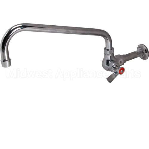 9119 Compatible Fisher Faucet Faucet, Wok Range, 1/2"Nps, 16.5"