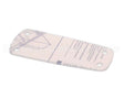 91248000000 Kason Shim, Flange 1/8" For 1248, Pc Clear