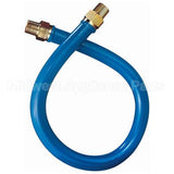 9124A Compatible Nieco Coated Gas Connector 3/4" Mpt X 36"