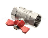 9171008 Fri-Jado Ball Valve Threaded 3/4" (F-F) Brass Chr