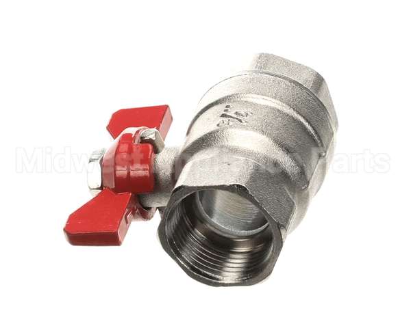 9171008 Fri-Jado Ball Valve Threaded 3/4" (F-F) Brass Chr