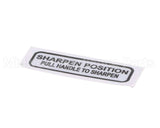 920215 Globe Sharpener Label