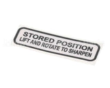 920216 Globe Sharpener Label