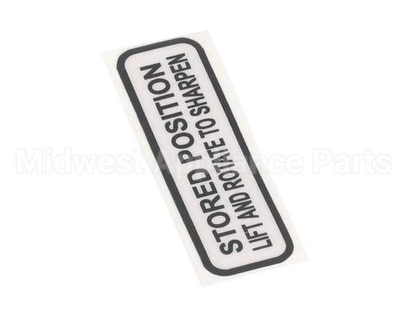 920216 Globe Sharpener Label