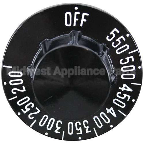 60159801-C Compatible Pitco Dial 2-1/4 D, Off-550-200