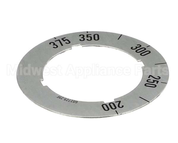 G0272525 Garland Dial Insert 200F-375F