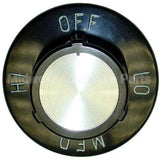 9305 Compatible Star Knob 2-1/2 D, Off-Lo-Med-Hi