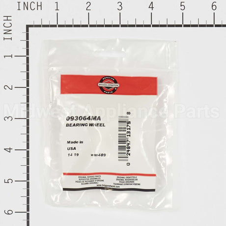 93064MA Briggs & Stratton Bearing Wheel