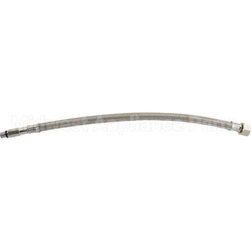 93318012 Compatible Zurn Hose, Supply12", S/S, Fl Ex