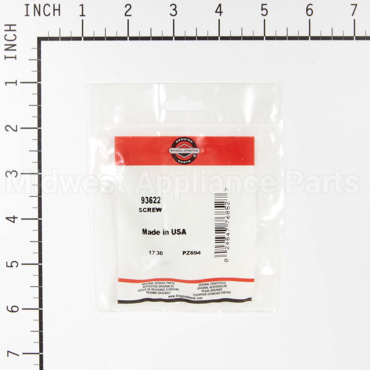 93622 Briggs & Stratton Screw