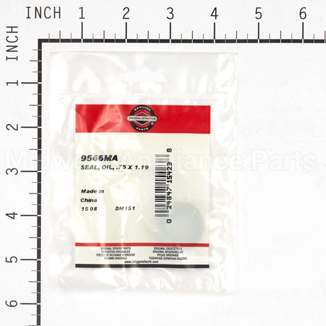 9566MA Briggs & Stratton Seal Oil .75 X 1.19
