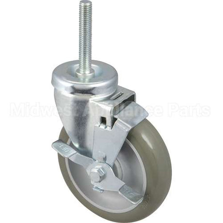 9588 Compatible Nieco Caster, Swivel, 5", 1/2-13, W/Brk