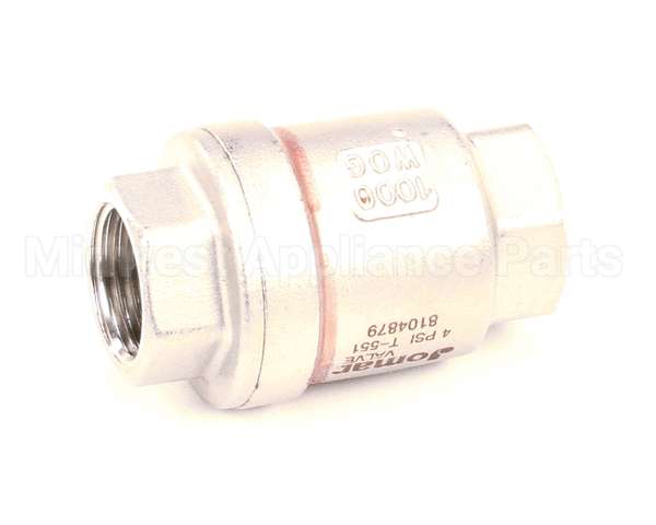 8104879 Frymaster Valve,Oneway 4-Psi Check Jomar