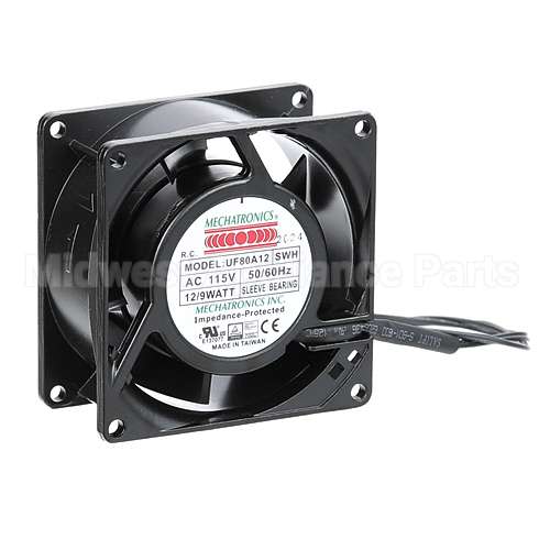 960833 Compatible Hobart Fan, Axial, 115V, 3-1/8"Sq