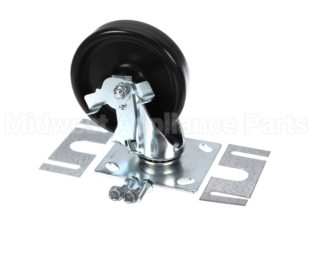 960885 TRUE Caster Kit 5 Swivel One Only W/ Brake