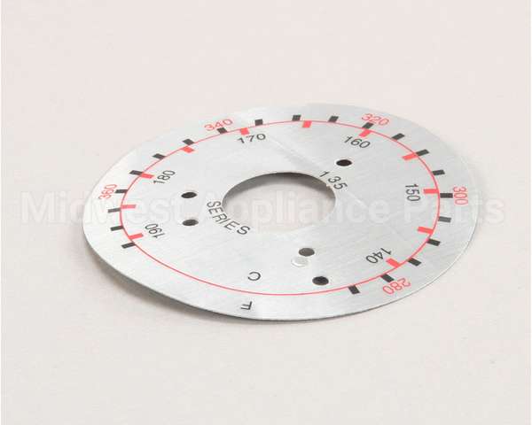 8021470 Frymaster Label, Dial Plate 135 Series