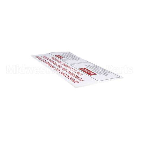96705 Henny Penny Label-Operational Haz, Aus