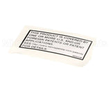 96952 Henny Penny Label-Patent, General