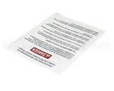 97071 Henny Penny Label-Boilover, Kfc,Fre