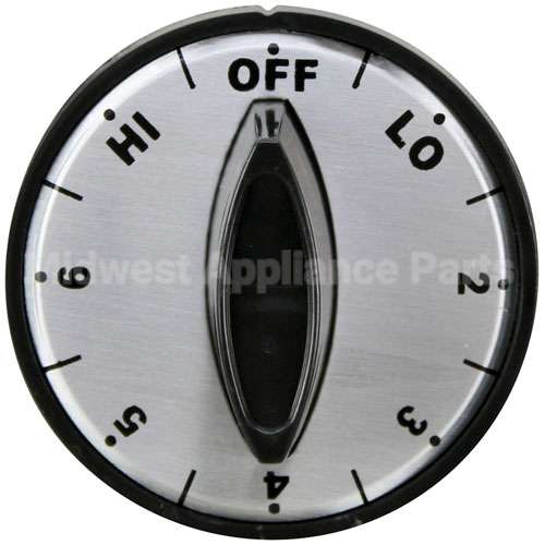 97079 Compatible Nemco Knob 2 D, Off-Lo-2-6-Hi