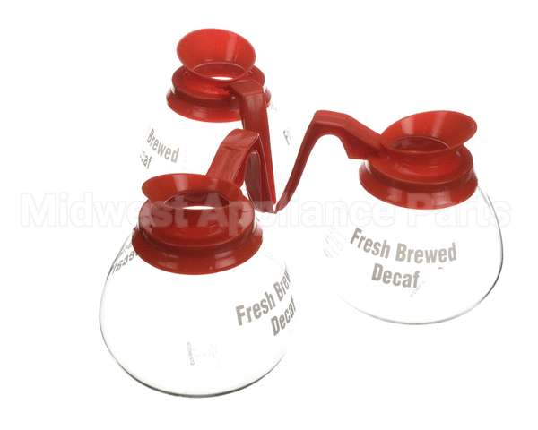 98006 Grindmaster Cecilware Decntr, Glss Dcaf 3Pk Orn