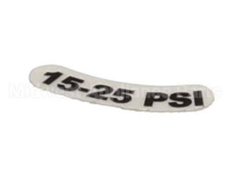9905-002-97-74 Jackson Decal, 15-25 Psi
