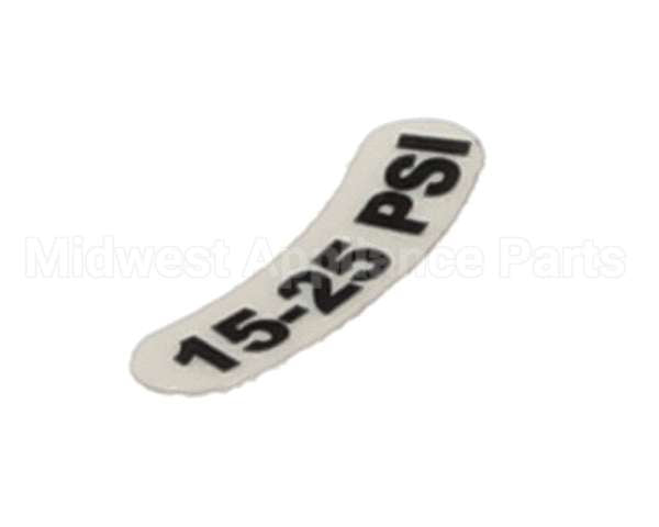 9905-002-97-74 Jackson Decal, 15-25 Psi