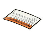 9905-004-08-16 Jackson Decal, Disconnect Power Warning (Ecolab