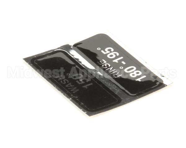 9905-100-43-21 Jackson Decal, Wash And Rinse Temperature