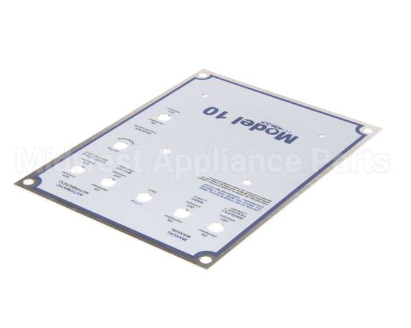 9905-500-07-10 Jackson A-Panel, Control Decal W/Overload