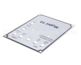 9905-500-07-10 Jackson A-Panel, Control Decal W/Overload