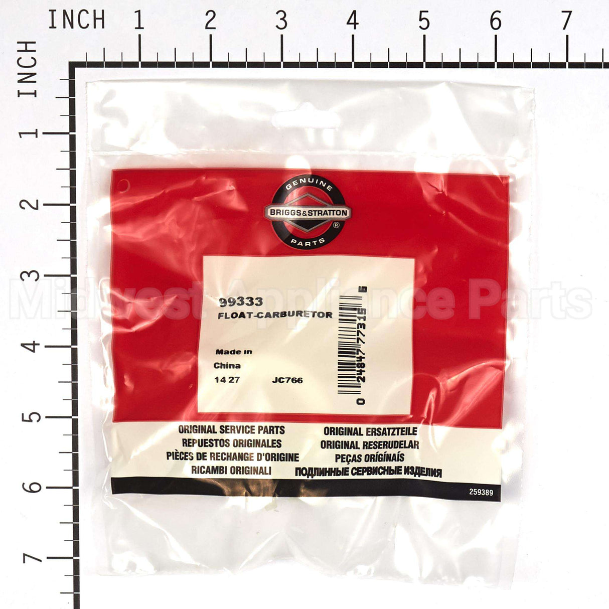 99333 Briggs & Stratton Float-Carburetor