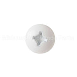 WE2M225 GE Screw White 10-16 3/4