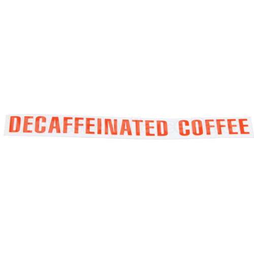 00879.0000 Compatible Bunn Decal - Decaffeinated