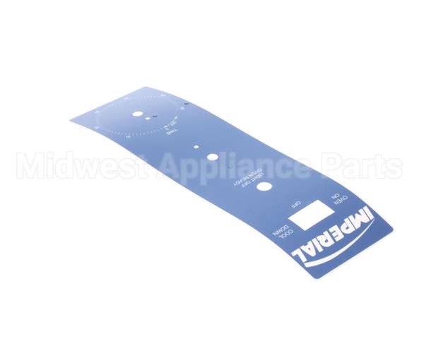 34623 Imperial Ir-C-Control Label Lexan Blue Mat. 3.75