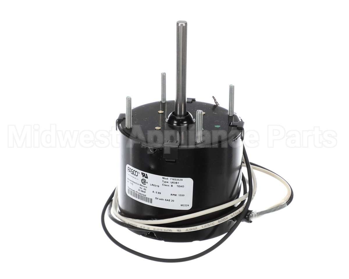 9F0102470000 Modine 115V 1/40Hp 1500Rpm 1Spd Motor