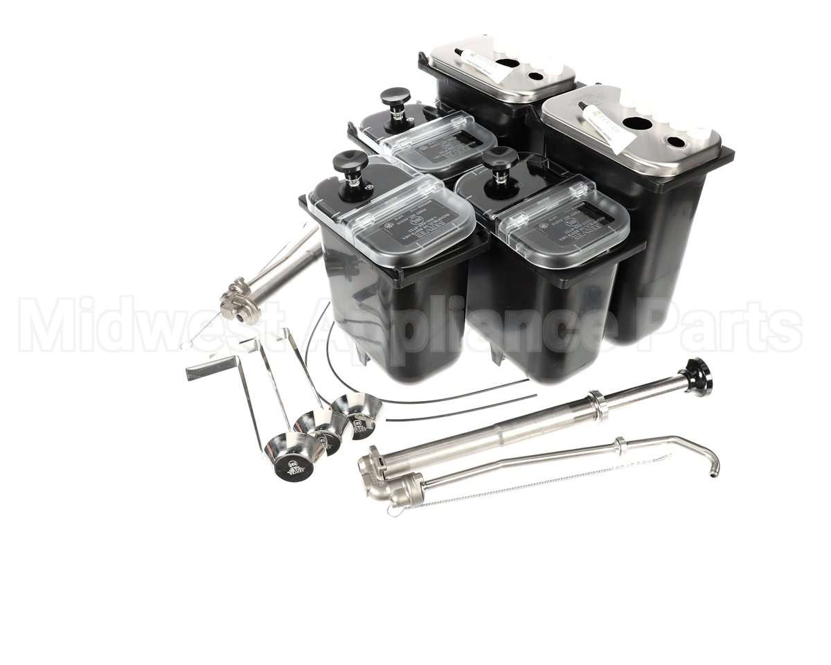 A050-11151 Master-Bilt 2 Chocolate/Syrup Pumps, 3 Jar