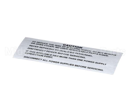 A101295 Grindmaster Cecilware Decal, Caution All Amw Equipme