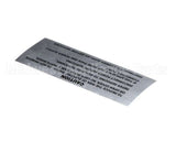 A101295 Grindmaster Cecilware Decal, Caution All Amw Equipme