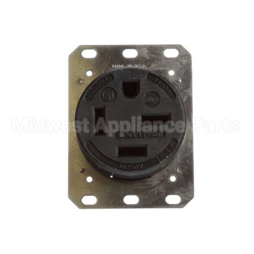 20422 Giles Receptacle, 60A, 3Ph, 4-Wire, Nema 15-60