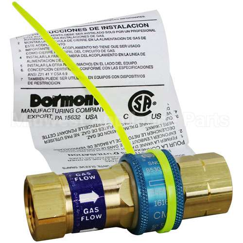 A50R Compatible Dormont Quick Disconnect ?- 1/2"