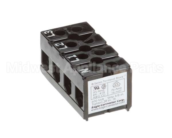 A531-035 Grindmaster Cecilware Terminal Block 4 Pos. 85 Amps 6
