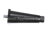 A545-004 Grindmaster Cecilware Leg 4 Black Plastic Hex Toe