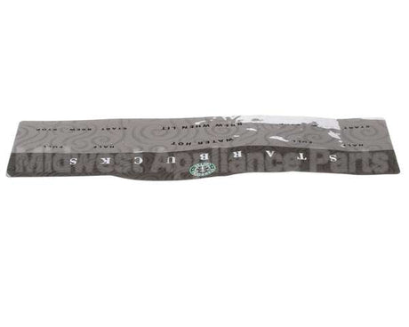 A546-158 Grindmaster Cecilware Decal, Control Panel P400 Starbuck