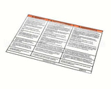 A546-214 Grindmaster Cecilware Label, Warning, Startup Instr